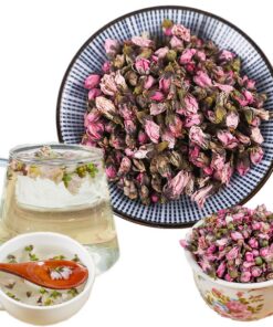 Chinesischer Kräutertee Pfirsichblütentee Neuer duftender Tee Gesundheitswesen Blumentee Erstklassiger gesunder grüner Nahrungsmittelpfirsich-Blumentee (50)