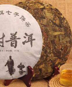 China Puer Tea Cake 357 g Roher Pu-Erh-Tee 100% handgefertigte fermentierte alte Puerh-Bäume