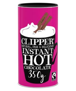 Clipper Instant Hot Schokolade 350g - Natürlich, Fairtrade, Milch - Heiße Schokolade