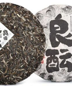 Haiwan Roher Puer-Tee "Liang Yun" Puerh-Teekuchen Gute Fermentation Top Puer 400g