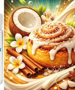 Zimtschnecke - Coconut Cream Aroma Konzentrat - Vegan - Sasami - 100ml