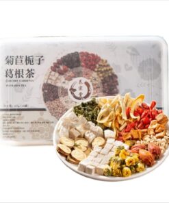 Erleben Sie die gesundheitlichen Vorteile von chinesischem Kräutertee - 300g / 15 Dosen in einer Premium-Geschenkbox, 12 ausgewählte Rohstoffe