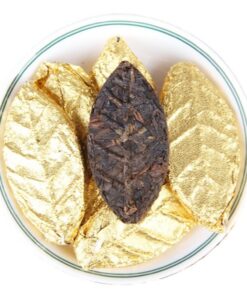 Alter Baum Goldenes Blatt Reifer Pu'er-Tee Aus Dem Menghai-Teegebiet, Yunnan 500g/17.64oz Qualität Nach Wahl