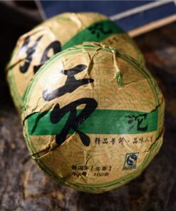Yunnan Alter Teebaum Shen Pu'er Teekuchen Roher Pu-Erh Grüntee 100g Puer Teekuchen