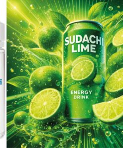 Energy Drink Sudachi Lime Aroma Konzentrat - Vegan - Sasami - 100ml