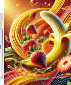 Banane und Erdbeere Aroma Konzentrat - Vegan - Sasami - 100ml