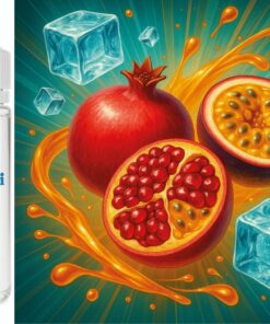 Pom Chill Wave - Granatapfel Maracuja Ice Aroma Konzentrat - Vegan - Sasami - 100ml