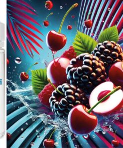 Blue Raspberry Razz Sour Cherry - blaue Himbeeren, Sauerkirsche Aroma Konzentrat - Vegan - Sasami - 10ml