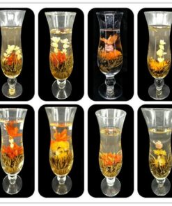 16 Arten blühender Blumentee Kräutertee Großer duftender grüner Tee Handgemachter Tee 130g