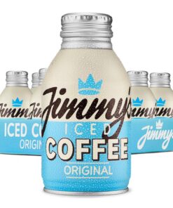 Jimmy's Iced Coffee Original BottleCan 12 x 275 ml (12 Stück) erfrischende fertige Latte Dosen