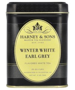 Harney and Sons Teedose, Winterweiß, Ohr, Grau, 60 ml