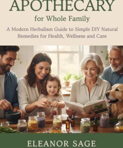 Home Apothecary for Whole Family: A Modern Herbalism Guide to Simple DIY Natural Remedies for Health, Wellness and Care (English Edition)