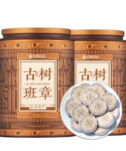 Premium Yunnan Menghai 500g Uralter Baum Laobangzhang Starker Geschmack Pu-erh Reifer Tee Kleine Kuchen