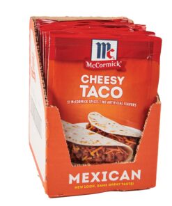 McCormick Käsige Taco Gewürzmischung - 12 Pack