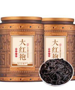 Premium Da Hong Pao Black Tea (Big Red Robe 200g) - Chinesischer Rock Oolong Tee für den täglichen Gebrauch und als Geschenk