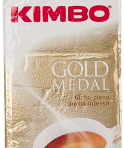 8x KIMBO Gold Medal für Mokka Kaffee gemahlen Italienisch Espresso 250g