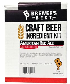 Home Brew Ohio Best One gal Beer Zutaten-Set (American Red Ale)