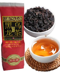 250g Handgerösteter ölgeschnittener Schwarzer Oolong-Tee Chinesischer Oolong-Tea Chinesischer Kochtee Anxi Oolon Reichhaltiges Aroma Grünes Aufgussgetränk