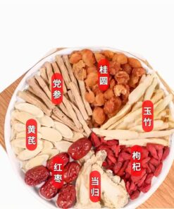 10 Sets Zutaten Für Traditionelle Chinesische Kräutergerichte Hühnersuppe Kräutermischung Engelwurz Codonopsis Gojibeeren Heilkräutermischung Lebensmittel Und Medizin Aus Derselben Quelle (10 Sets)