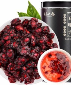 Natürliche China Kräuter Getrocknete Schisandra Beere 250g / 8,81oz Ohne Zusatzstoffe Schisandra Chinensis Tee