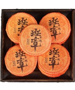 Yunnan Premium Gereifter Laobangzhang Pu-Erh Kleine Teekuchen 500g Gereifter Aroma Chinesischer Pu 'er Tee 17,64oz