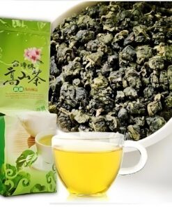 HELLOYOUNG Taiwan High Mountain Oolong Tea China Original from China Natural Floral Aromas Loose Green Brew Tea No Additives Authentic Rhyme Flavor Green Tea Drink (1pc)
