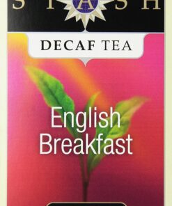 Stash Tea Company, Englisch Frühstück, Decaf Tea, 18 Teebeutel, 1,2 Unzen (36 g)
