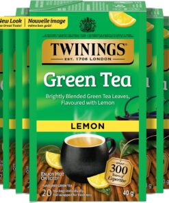 Twinings Grüner Tee Zitrone 20 Pro Packung (Packung von 6)