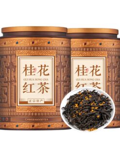 Lapsang Souchong Osmanthus Schwarzer Tee -300g / 10,58oz Starkes Aroma Schwarzer Tee - Loser Blatt-Tee