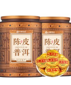 Premium Fermentierter Pu 'er Reifer Tee Mit Gereifter Mandarinenschale 500g / 17,64oz Stark Aromatisiert
