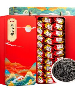 Klassischer Chinesischer Lapsang Souchong Schwarztee - 250g (125g * 2) Loser Blatt-Tee Mit Starkem Aroma