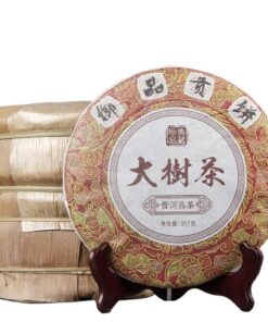 Yunnan Hohes Gebirge Großer Baum Frühlingstee, Kaiserliche Tribut-Torte Pu 'er Reifer Tee 357g, kräftiger Teegeschmack