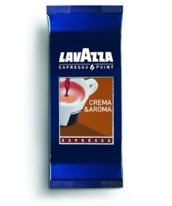 pieroworld – 100 Kapseln Lavazza Espresso Point Kaffeepads Crema & Aroma ,100 Kapseln , 625g(1er Pack)