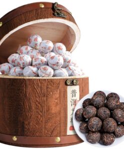 Yunnan Yiwu alter Baum alter Tee, gereifter fermentierter reifer Pu 'er Longzhu Tee 500g stark aromatisiert 17,64oz