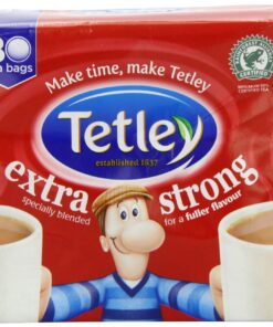 Tetley Extra Strong 80 Teabags 250 G (pack Of 6, Teabags 480 Teabags)