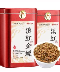 Yunnan Dianhong Starkes Aroma Jinluo Schwarzer Tee 250g / 8,82oz- Ohne Zusatzstoffe-Dianhong Schwarzer Tee