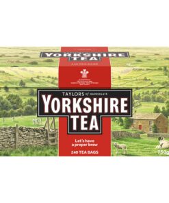 Yorkshire Tea - Erfrischender, Starker Schwarzer Tee-Mix - English Breakfast, Sorgfältig Gemischt für Konsistenz und Geschmack - 240 Teebeutel