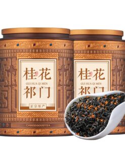 Exquisite Auswahl An Klassischem Chinesischen Schwarztee - 300g Osmanthus Keemun Schwarztee Loser Blatt-Tee