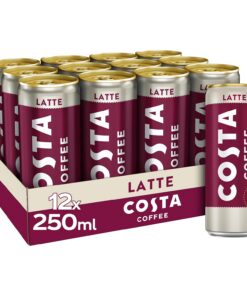 Costa Kaffee, 250 ML, Latte, 12-Count
