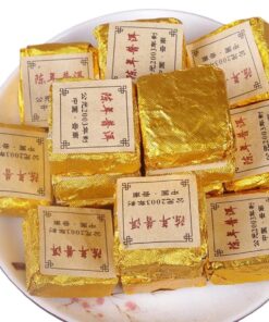 Yunnan Gereifter Fermentierter Puerh Reifer Tee 500g Original Geschmack Ziegel Mini Tuo Tee 17,64oz