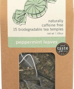 Teapigs Pfefferminz Kräuterteebeutel mit Ganzen Blättern (1 Packung mit 15 Teebeuteln)