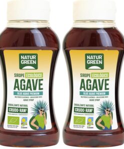 Sirope de Agave Crudo NaturGreen 500ml (Packung mit 2)