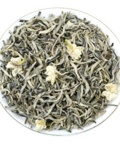 HELLOYOUNG Natürlicher Jasmin-Grüntee Erfrischend Traditionell Handgeröstet Ohne Zusatzstoffe Duftender Loser Chinesischer Grüntee Chinesisches Aufguss Teegetränk (250g)