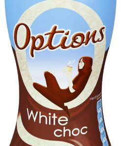 Options Weiße Schokoladendose 220 g, 6 Stück