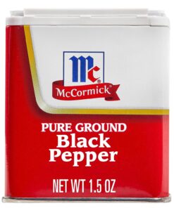 Mc cormick pure ground black pepper 42g