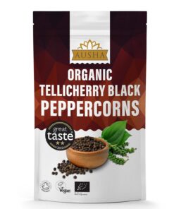 Mahipey Schwarze Pfefferkörner, 100 g, AUSHA (Premium-Qualität, schwarzer Pfeffer hoch in Piperin