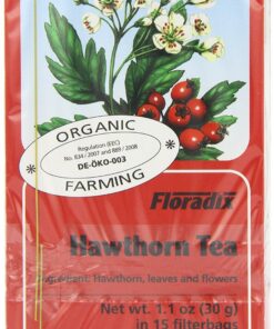 (2er BUNDLE)| Floradix - Hawthorne Organic Herbal Tea -15bag