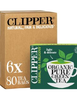 (6er BUNDLE)| Clipper - Pure Green Tea -80bag