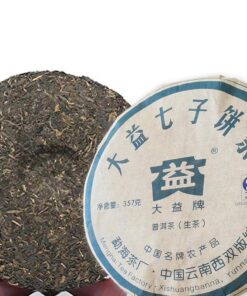 357g (0.787LB) alt pu-erh Tee Sheng puer Yunnan roh puerh Tee Gesundheit Grünes Essen Puer Tee Pu'er Tee Kuchen Grüner Tee Chinesischer Tee Pu er Tee Roher Tee Alte Bäume Pu erh Tee