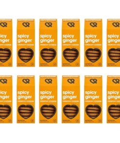 Kent & Fraser - Glutenfrei Spicy Ginger Crunchy Cookies 125g (12 Stück)